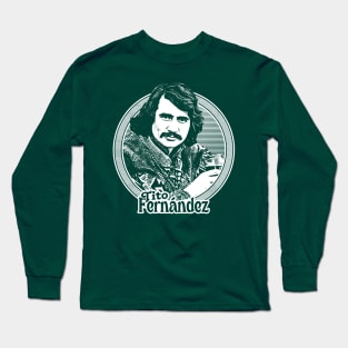 Tito Fernández / Retro Style Fan Art Long Sleeve T-Shirt